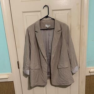 Skies Are Blue Women's Tan Blazer